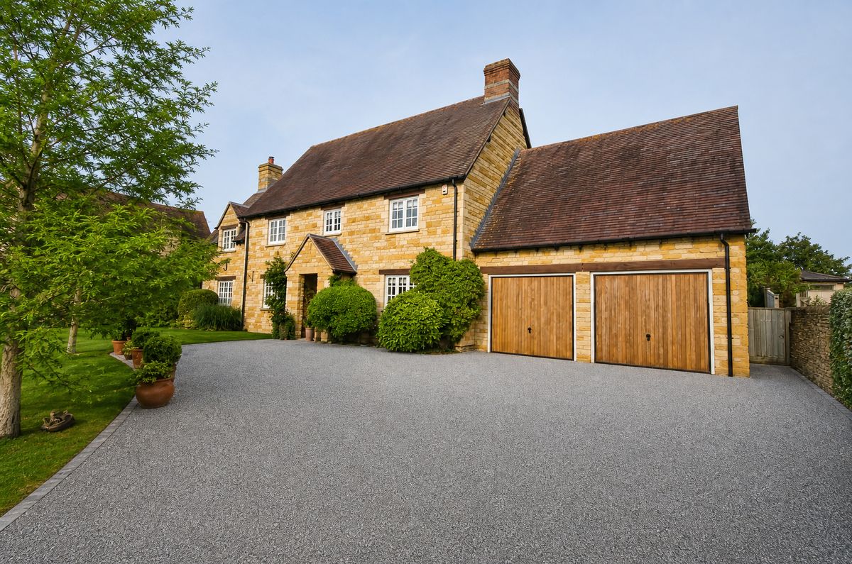 Resin driveway