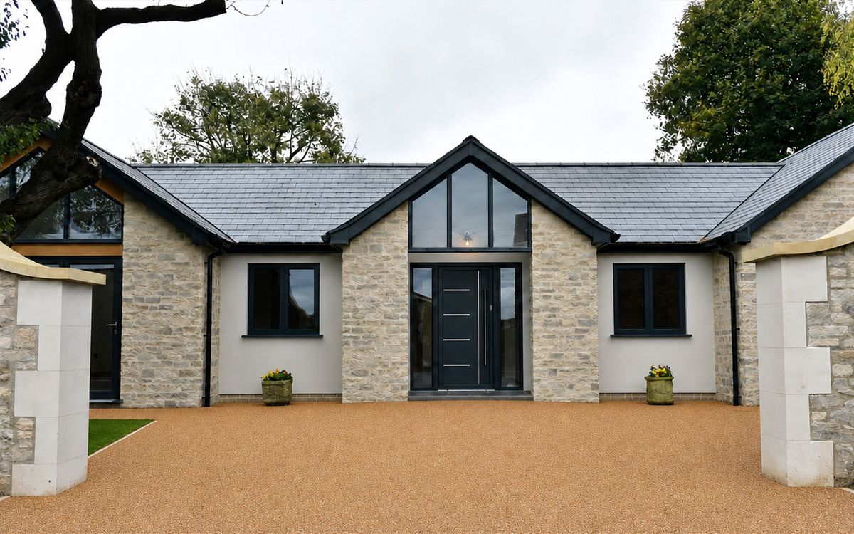 Resin driveway